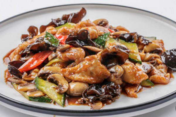 Stir-Fried Pork Slices with Egg & Vegetables