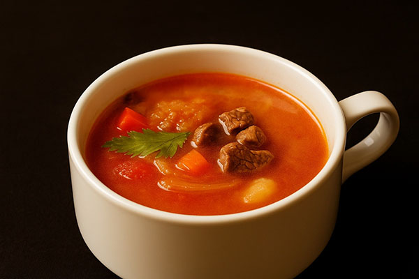 Russian-Style Borscht (Luosong Soup)